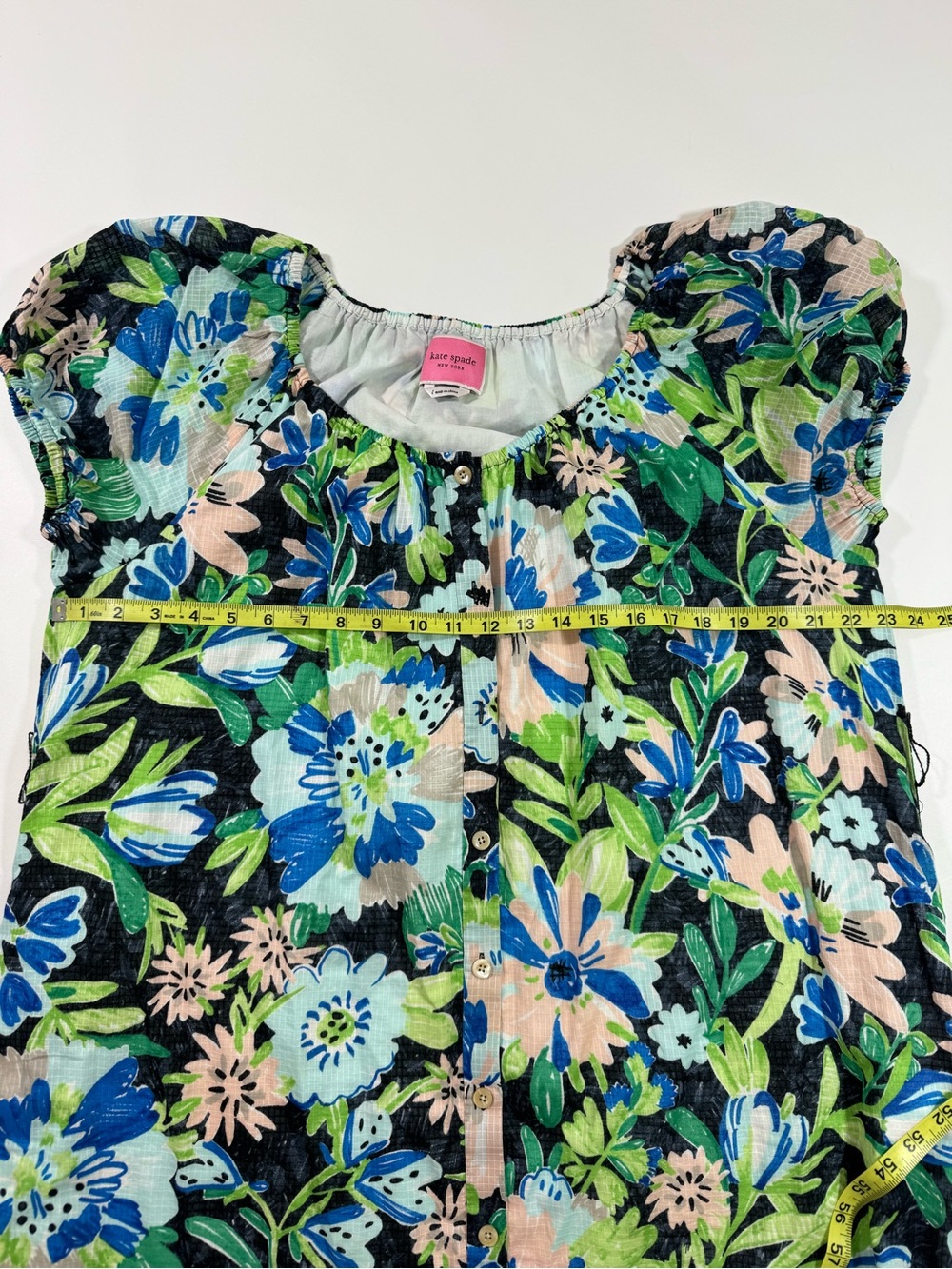 Kate Spade Full Bloom Voile Midi Dress - Picture 9 of 12